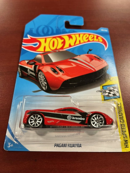 Hot Wheels Pagani Huayra Red Brembo (HW Speed Graphics 5/10)