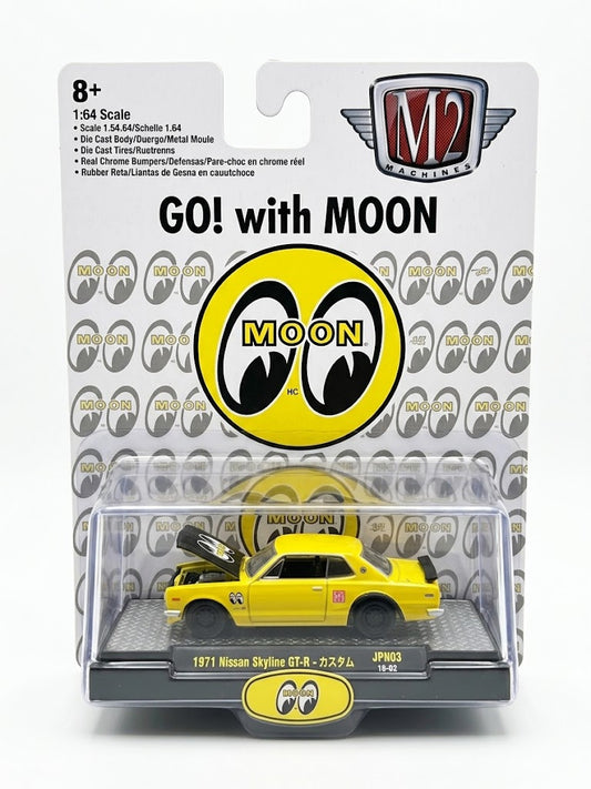M2 Machines 1971 Nissan Skyline GT-R Custom - Japan Series JPN03 (Moon Equipped)