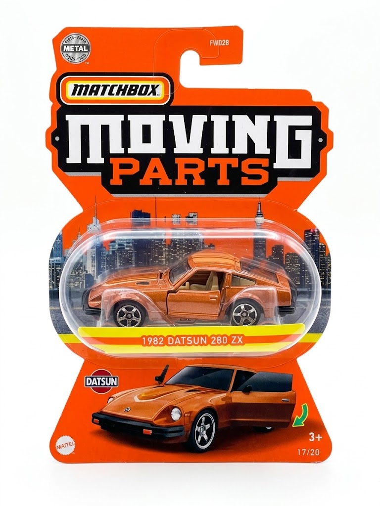 Matchbox Moving Parts 1982 Datsun 280ZX - Metallic Copper (#17/20)