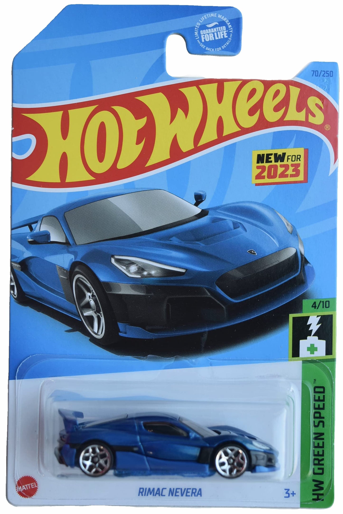 Hot Wheels Rimac Nevera Blue – HW Green Speed (70/250)