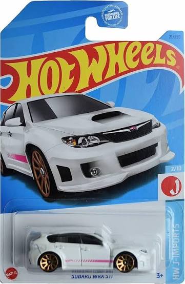 Hot Wheels Subaru WRX STI White – HW J-Imports (21/250)