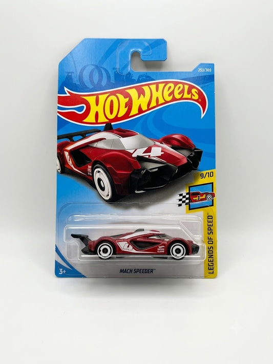 Hot Wheels Mach Speeder (#9/10) - Short Card