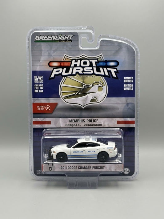 GreenLight Hot Pursuit 2011 Dodge Charger Pursuit - Memphis Police Department (Series 31)