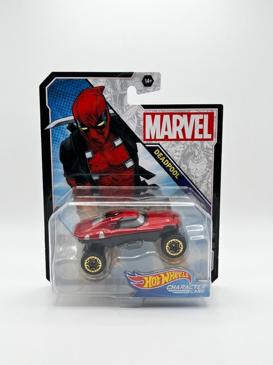 Hot Wheels Marvel Character Cars Deadpool - Metallic Red & Black Off-Road Buggy