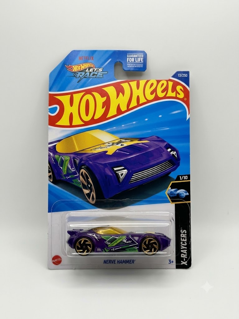 Hot Wheels Nerve Hammer (X-Raycers #1/10) - Mainline #13/250