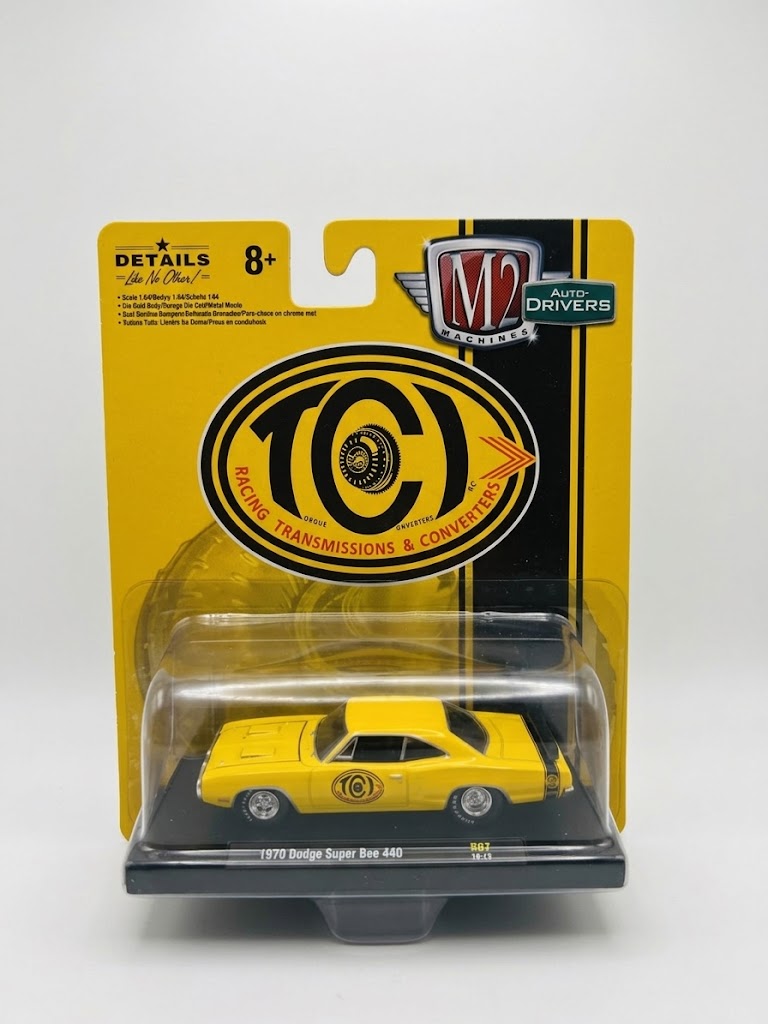 M2 Machines 1:64 Auto-Drivers TCI - 1970 Dodge Super Bee 440 (R67)