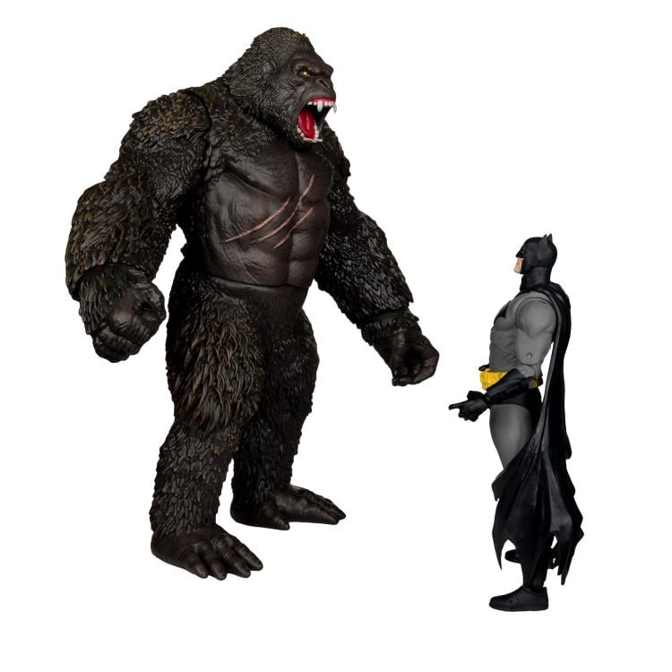 Justice League vs. Godzilla vs. Kong DC Multiverse Batman vs. Kong Action Figure Two-Pack