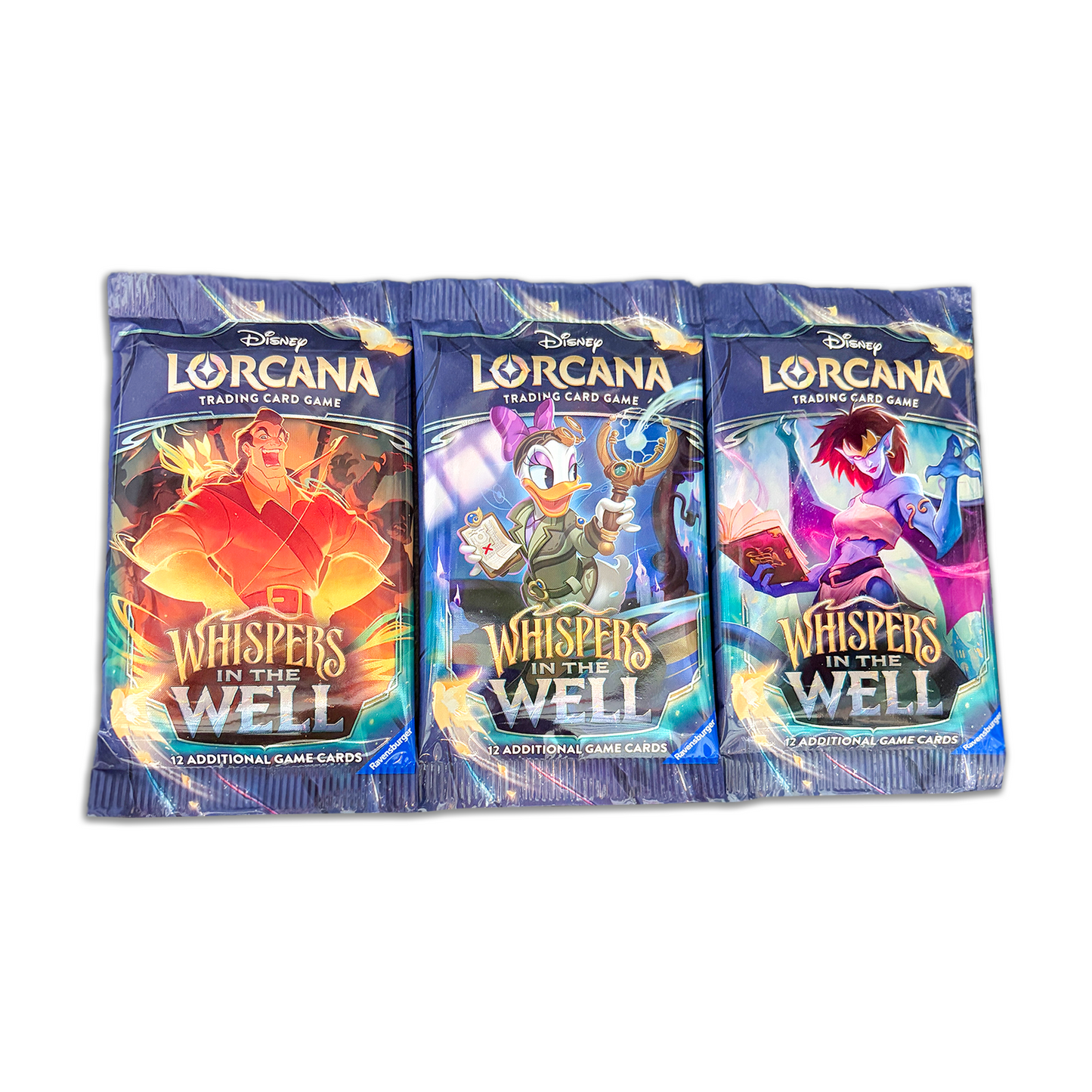 Disney Lorcana TCG: Whispers in the Well 3-Booster Pack Art Set