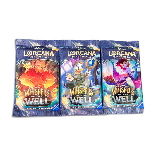 Disney Lorcana TCG: Whispers in the Well 3-Booster Pack Art Set