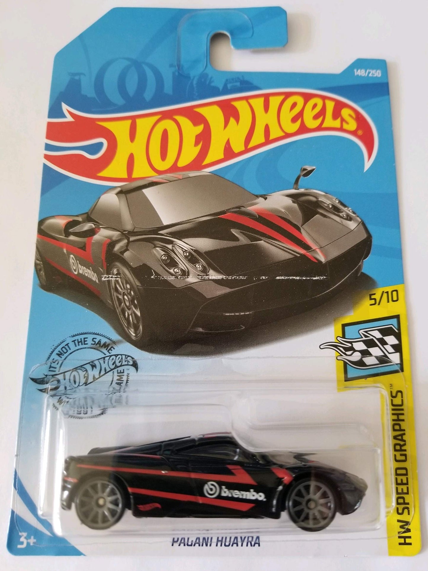 Hot Wheels Pagani Huayra Gloss Black Brembo (HW Speed Graphics 5/10)