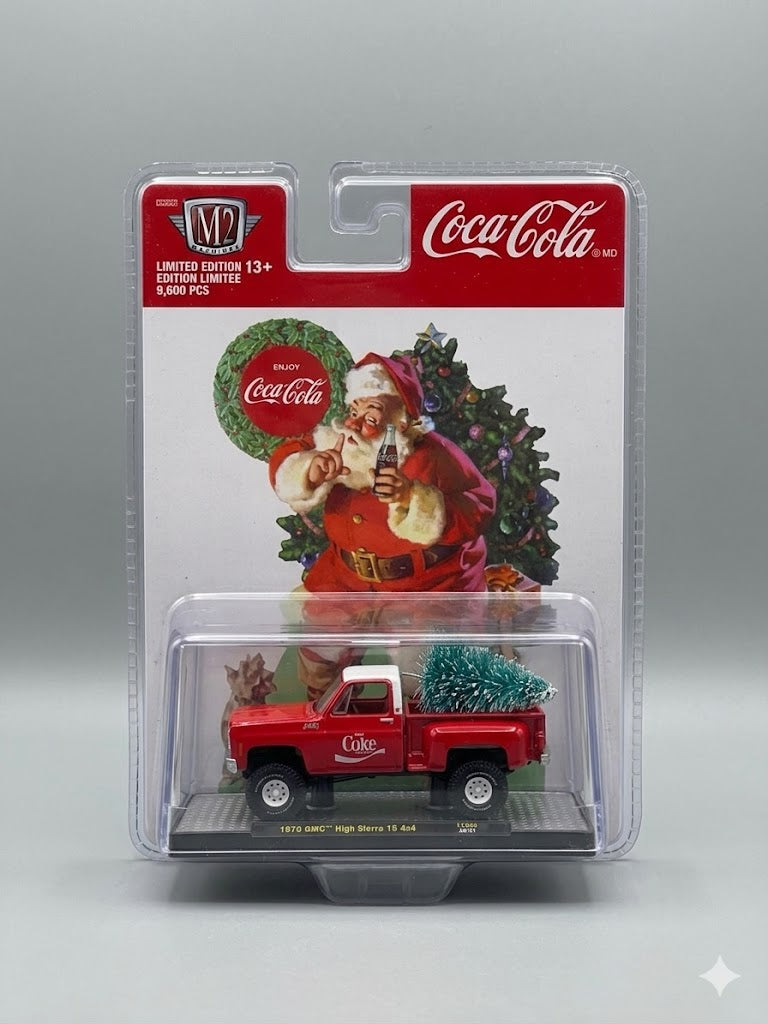 M2 Machines Coca Cola 1:64 Scale Premium Die Cast Vehicles Assortment