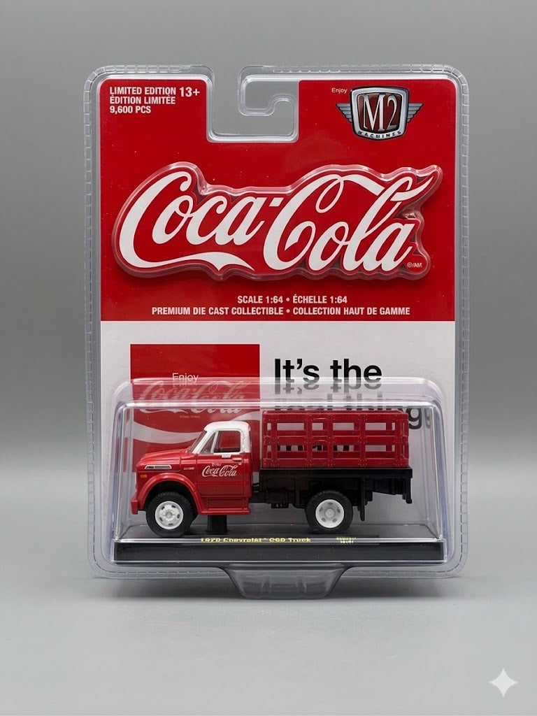 M2 Machines Coca Cola 1:64 Scale Premium Die Cast Vehicles Assortment