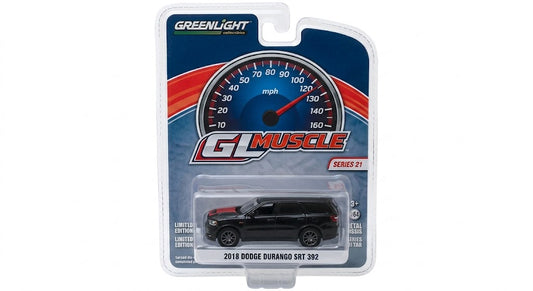 GreenLight GL Muscle 2018 Dodge Durango SRT 392 - Black & Red (Series 21)