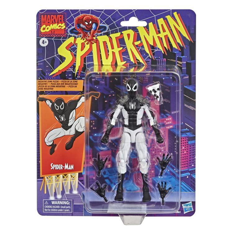 Spider-Man Marvel Legends Retro Collection Spider-Man (Negative Zone Suit) (Subpar Packaging)