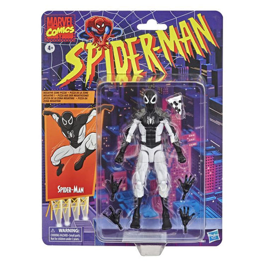 Spider-Man Marvel Legends Retro Collection Spider-Man (Negative Zone Suit) (Subpar Packaging)