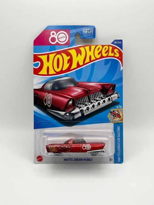 Hot Wheels Mattel Dream Mobile - Mattel 80th Anniversary (HW Celebration Racers #6/10) - Mainline #167/250