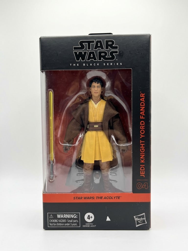 Star Wars The Black Series - Jedi Knight Yord Fandar Action Figure (#04 / 6-Inch)
