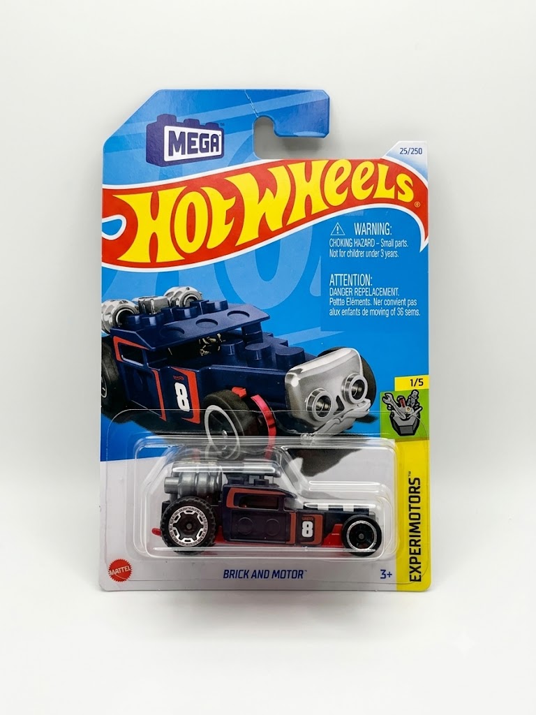 Hot Wheels Brick and Motor - MEGA Collection (Experimotors #1/5) - Mainline #25/250