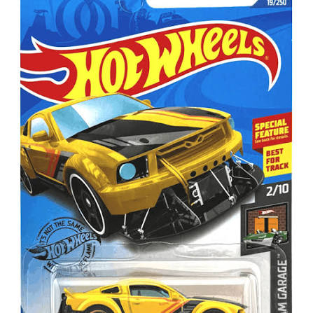 Hot Wheels 2005 Ford Mustang Yellow – HW Dream Garage (19/250)