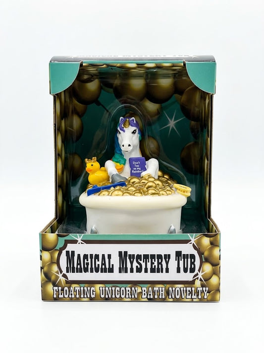 CelebriDucks - "Magical Mystery Tub" Floating Unicorn Bath Novelty Figure