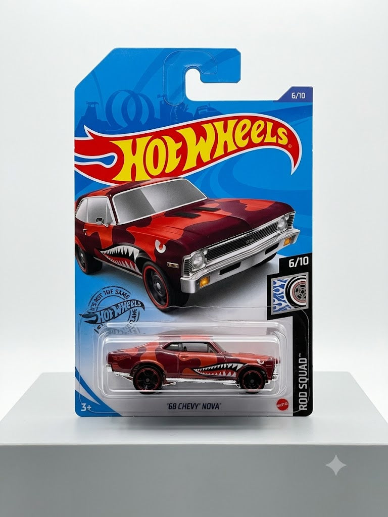 Hot Wheels '68 Chevy Nova – Rod Squad (6/10)