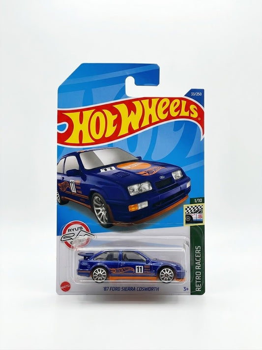Hot Wheels '87 Ford Sierra Cosworth (#33/250) - Retro Racers / Ryu's Rides