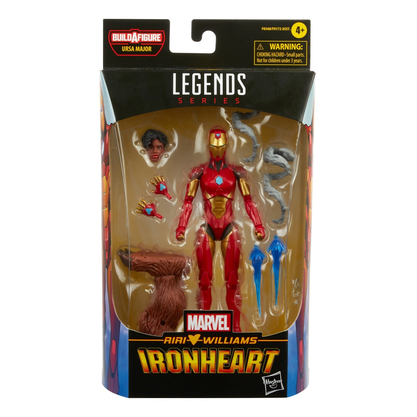 Marvel Legends Series Ironheart (Ursa Major Baf)