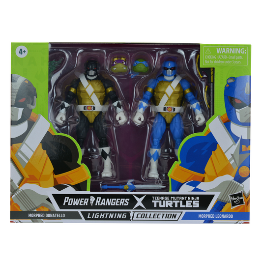 Power Rangers Ninja Turtles Donatello & Leonardo Lightning Collection