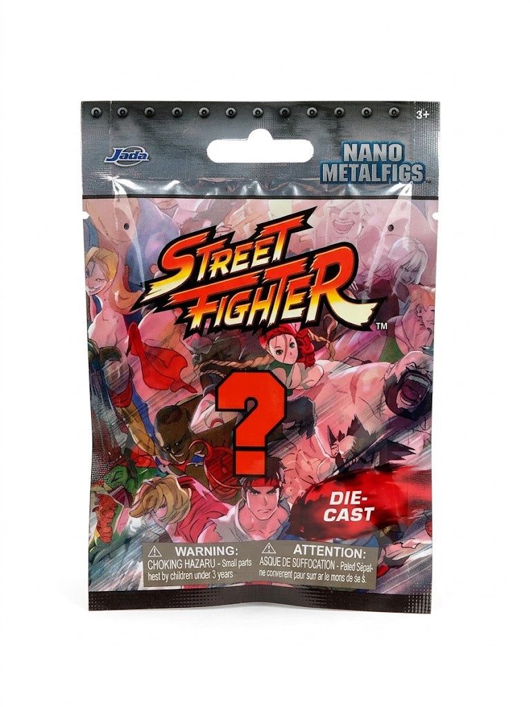 Jada Toys Street Fighter Nano MetalFigs Die-Cast Mini Figure (Blind Bag)