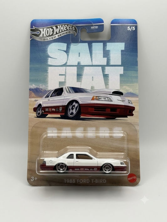 Hot Wheels 1988 Ford T-Bird - Silver Series (Salt Flat Racers #5/5)