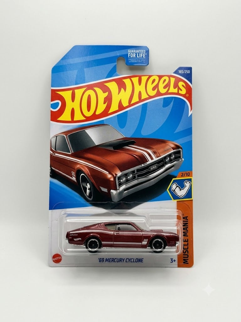 Hot Wheels '69 Mercury Cyclone - Muscle Mania 2/10 (#165/250)