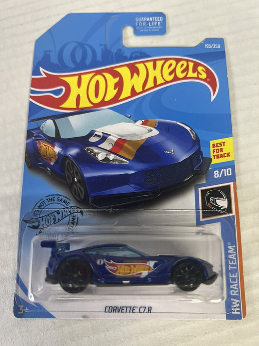 Hot Wheels Corvette C7.R Metallic Blue (HW Race Team 8/10)