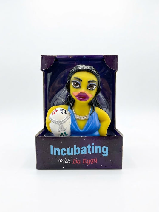 CelebriDucks - "Incubating With Da Eggy" Kim Kardashian Celebrity Parody Rubber Duck