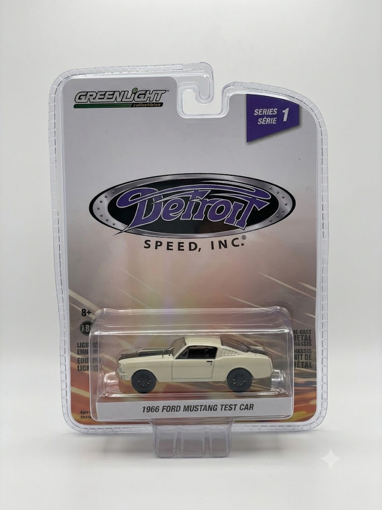 GreenLight 1966 Ford Mustang Test Car - Detroit Speed Series 1