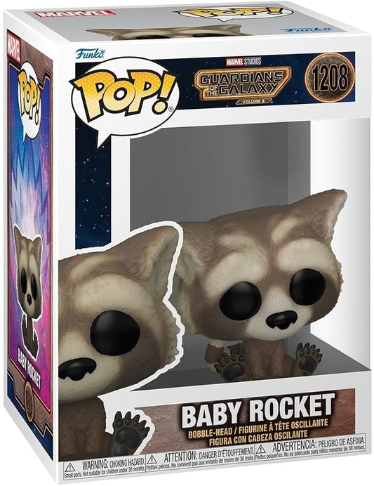 Funko Pop Marvel Guardians of the Galaxy Baby Rocket Figure 1208