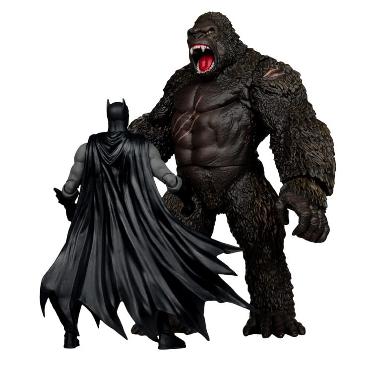 Justice League vs. Godzilla vs. Kong DC Multiverse Batman vs. Kong Action Figure Two-Pack
