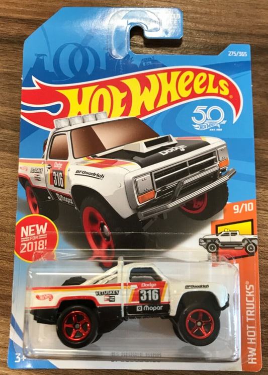Hot Wheels '87 Dodge D100 (HW Hot Trucks - 9/10)