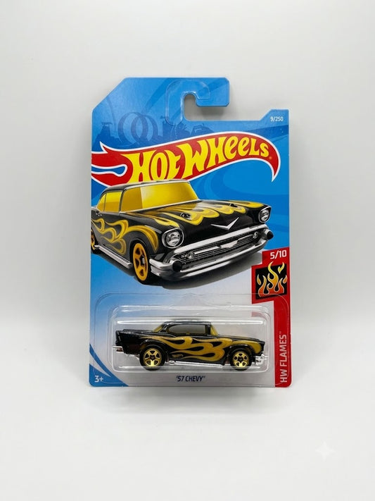 Hot Wheels '57 Chevy (#9/250) - HW Flames