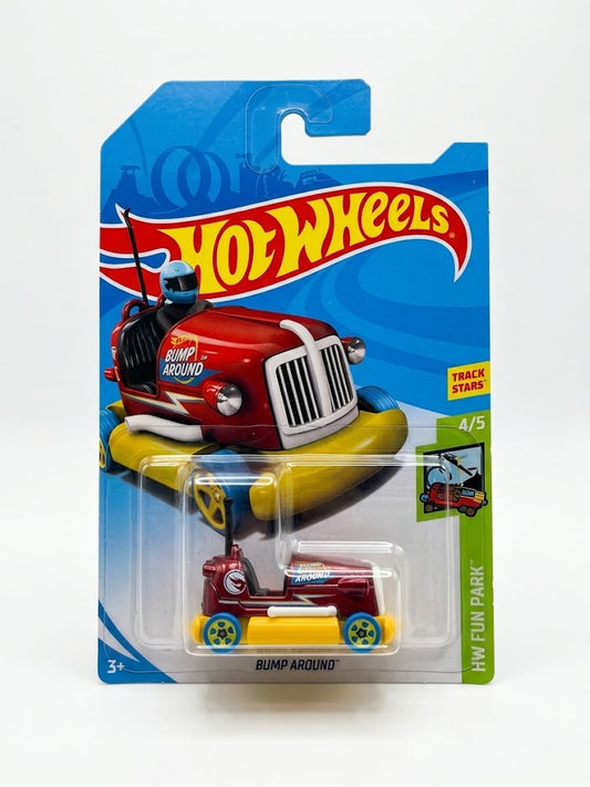 Hot Wheels Bump Around - Metallic Red (2018 Mainline HW Fun Park #237/365)