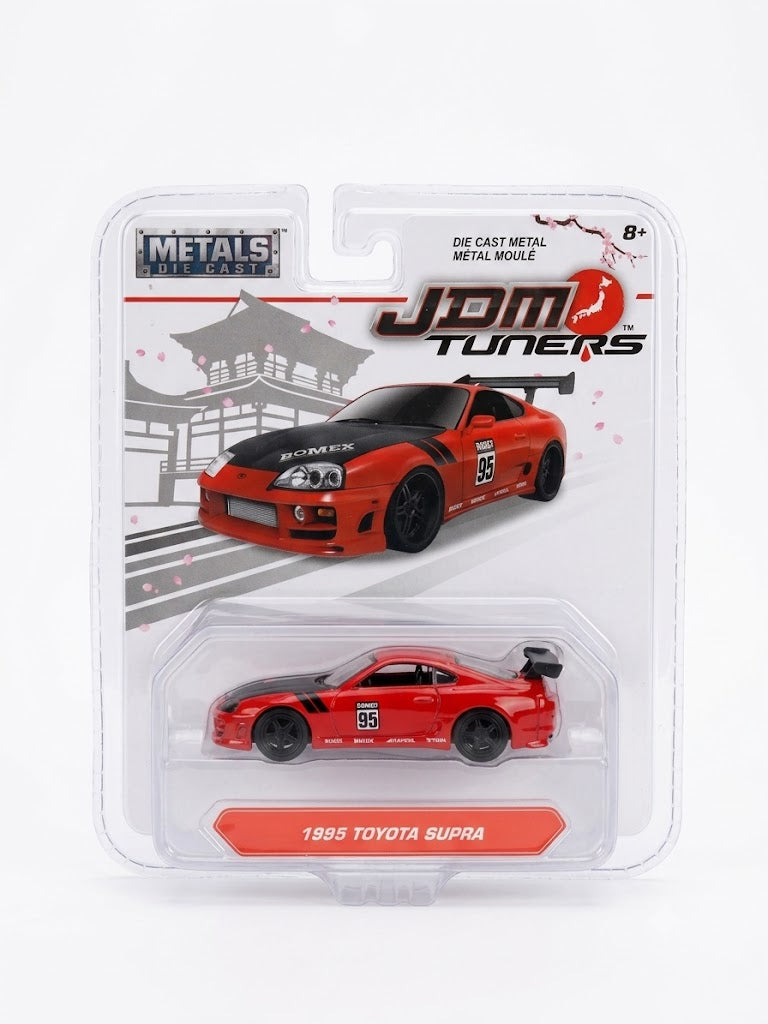 Jada Metals JDM Tuners 1995 Toyota Supra Red / Black