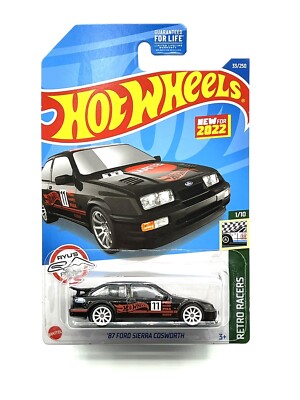 Hot Wheels '87 Ford Sierra Cosworth Black – Retro Racers (55/250)