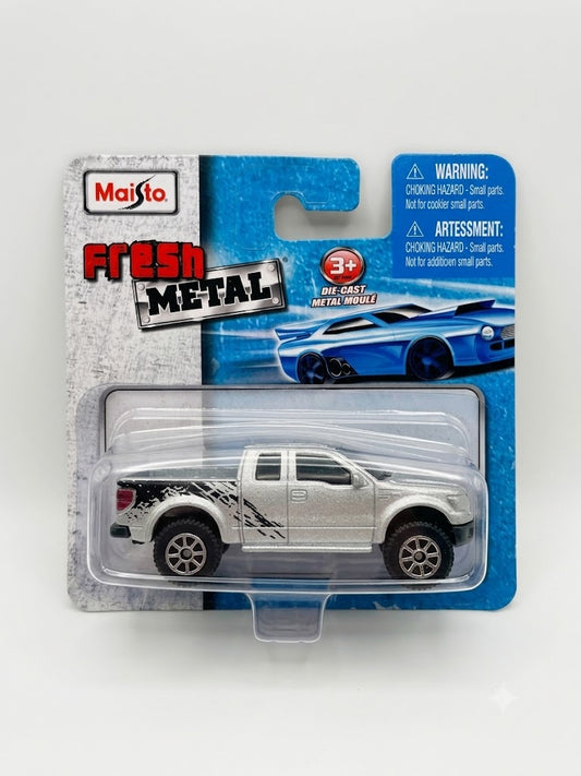 Maisto Fresh Metal Ford F-150 SVT Raptor (Silver / Black)