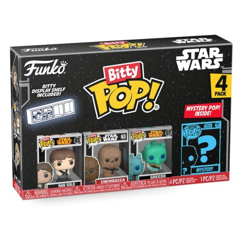 Funko Bitty Pop Star Wars Han Solo 4 Pack Mini Figures