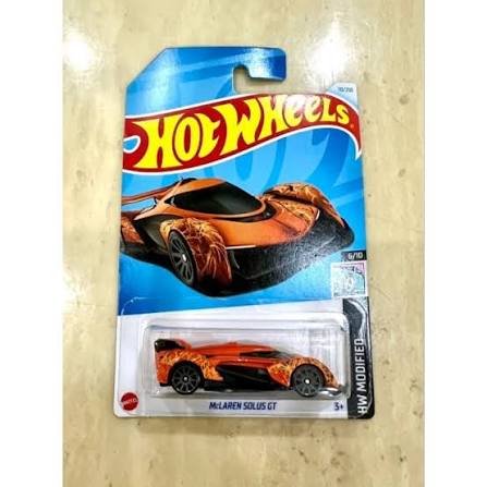 Hot Wheels McLaren Solus GT Metallic Orange Flames (HW Modified 6/10)