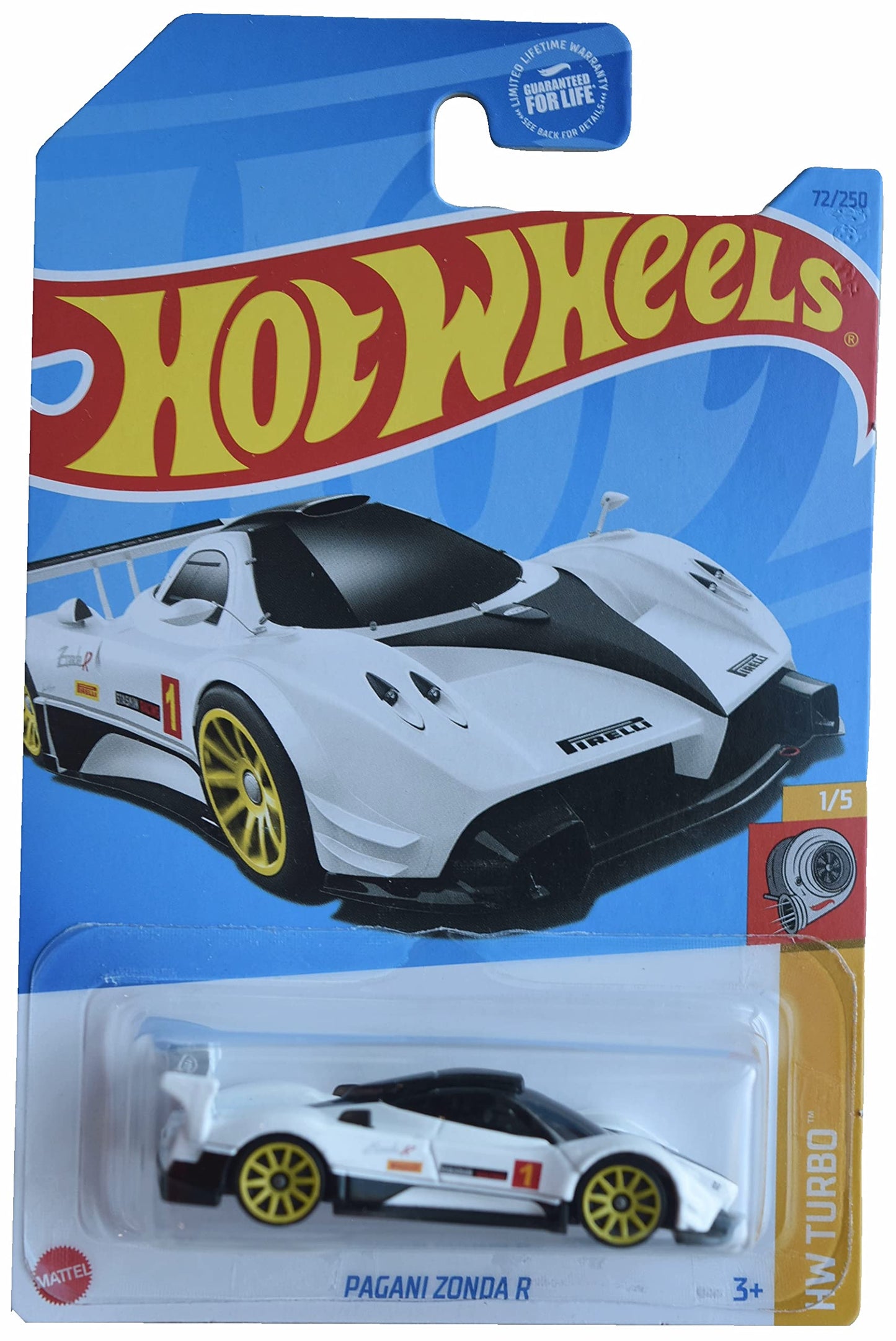 Hot Wheels Pagani Zonda R White – HW Turbo (72/250)