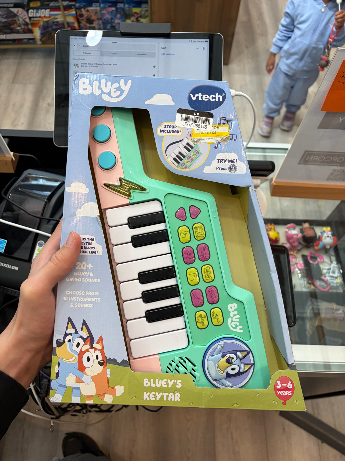 VTech Bluey’s Keytar Musical Toy