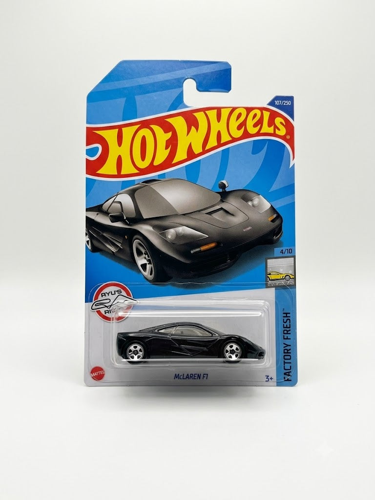 Hot Wheels Factory Fresh McLaren F1 (Black)