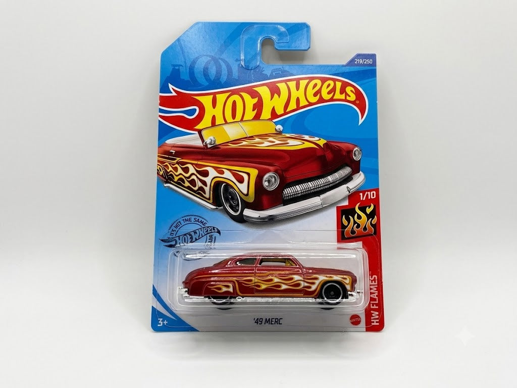 Hot Wheels HW Flames '49 Merc (Candy Red)