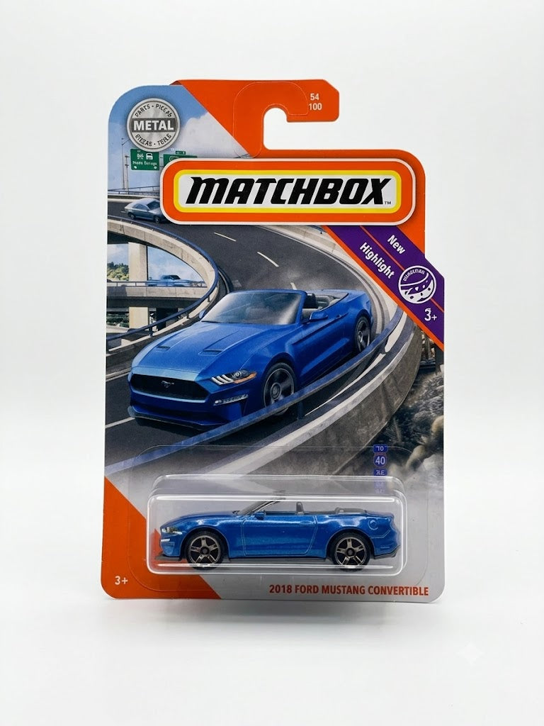 Matchbox 2018 Ford Mustang Convertible (54/100)