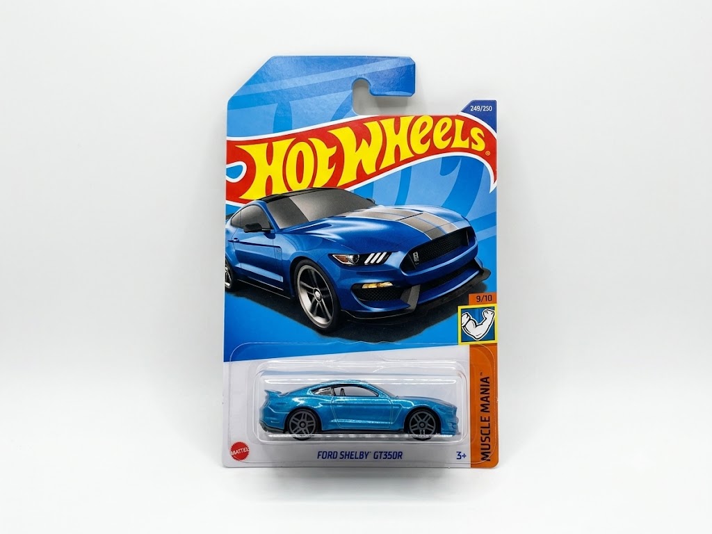 Hot Wheels Muscle Mania Ford Shelby GT350R (Blue)